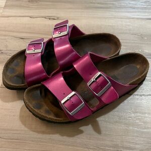 Pink Birkenstock Arizona size 40